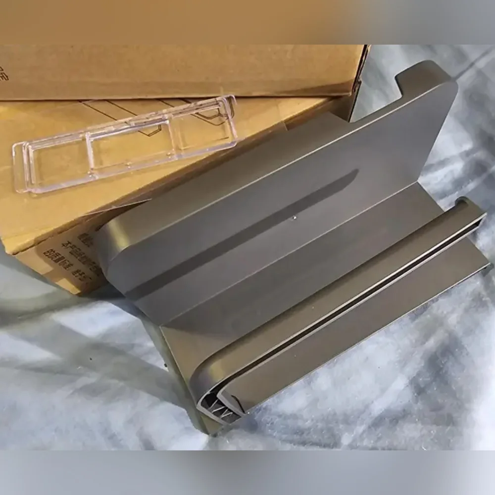 Wall Toilet Paper Holder With Tray - Gray